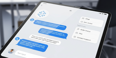 Conversational AI interface